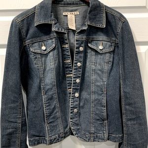 AMI Fitted denim jacket